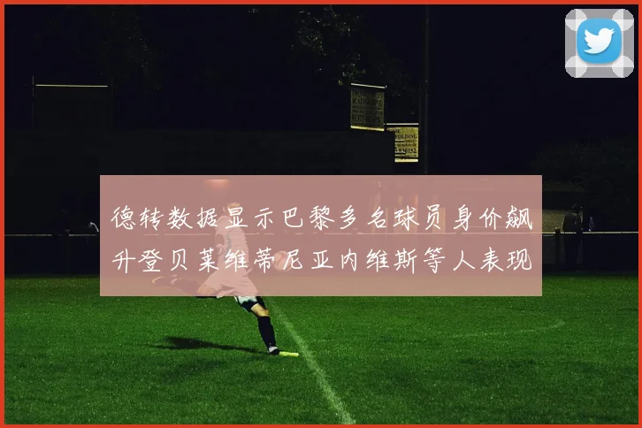 德转数据显示巴黎多名球员身价飙升登贝莱维蒂尼亚内维斯等人表现抢眼